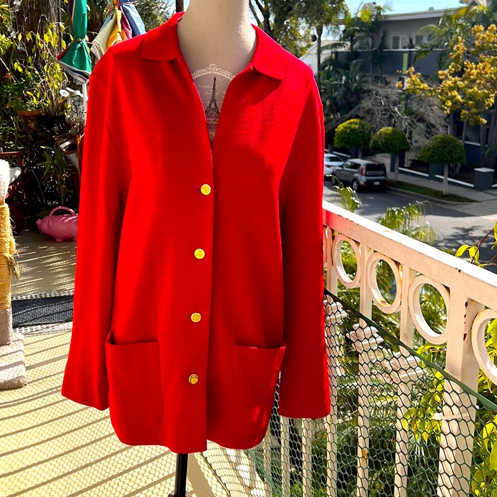 St. Croix shop red jacket